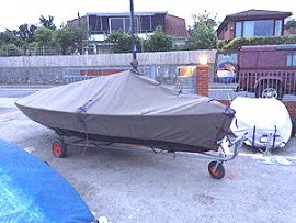 RS Venture Over Boom Deep Sides Cover COOLTEX pvc polyester